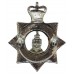 Southport Borough Police Senior Officer's Enamelled Cap Badge - Queen's Crown