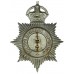 Southport Borough Police Helmet Plate - King's Crown