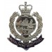 Royal Hong Kong Police Enamelled Cap Badge - Queen's Crown