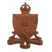 St. Andrew's University U.T.C. Cap Badge - King's Crown