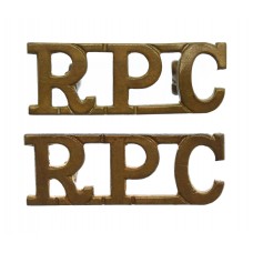 Pair of Royal Pioneer Corps (R.P.C.) Shoulder Titles