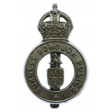 Barnsley Borough Police Cap Badge - King's Crown