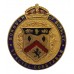 Borough of Burnley Special Constabulary Enamelled Lapel Badge - King's Crown