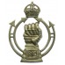 Royal Armoured Corps (R.A.C.) Cap Badge - King's Crown