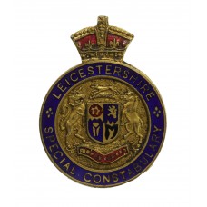 Leicestershire Special Constabulary Enamelled Lapel Badge