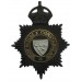 West Sussex Constabulary Night Helmet Plate - King's Crown