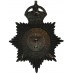 West Sussex Constabulary Night Helmet Plate - King's Crown