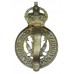 Nottinghamshire Constabulary Cap Badge - King's Crown (Peacocks C.O.A. Centre)