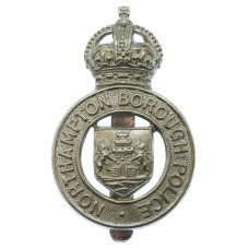 Northampton Borough Police Cap Badge - King's Crown