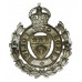 Leeds City Police Wreath Cap Badge - King's Crown