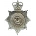 Tynemouth Borough Police Helmet Plate - Queen's Crown