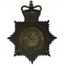 Dorset Constabulary Night Helmet Plate - Queen's Crown