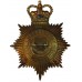 Herefordshire Constabulary Night Helmet Plate - Queen's Crown