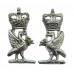 Pair of Liverpool City Police Collar Badges - Queen's Crown