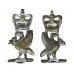 Pair of Liverpool City Police Collar Badges - Queen's Crown