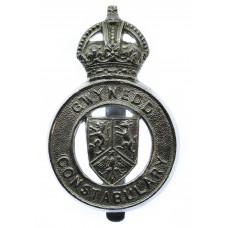 Gwynedd Constabulary Cap Badge - King's Crown