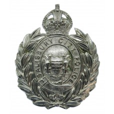 Salisbury City Police Wreath Cap Badge - King's Crown