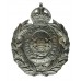 Salisbury City Police Wreath Cap Badge - King's Crown