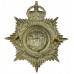 Southend-on-Sea Constabulary White Metal Helmet Plate - King's Crown