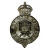 Norwich City Police Helmet Plate - King's Crown