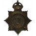 City of London Police Black Star Helmet Plate - King's Crown