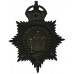 Metropolitan Police 'W' Division (Clapham) Helmet Plate - King's Crown