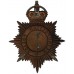 George V Metropolitan Police Night Helmet Plate