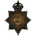 Denbighshire Constabulary Night Helmet Plate - King's Crown