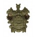 Blackpool Police White Metal Coat of Arms Collar Badge