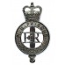 H. M. Prison Service Cap Badge - Queen's Crown