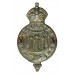 Northumberland Constabulary Kepi Badge - King's Crown