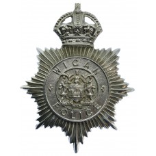 Wigan Borough Police Helmet Plate - King's Crown