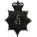 Bristol Constabulary Night Helmet Plate (G61) - Queen's Crown