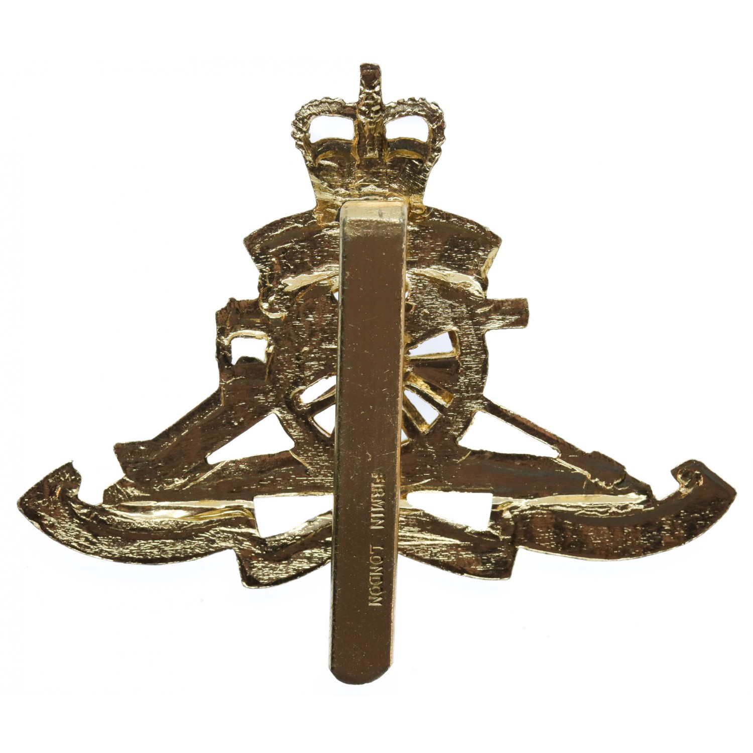 Royal Artillery Anodised (Staybrite) Cap Badge