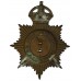 Herefordshire Constabulary Night Helmet Plate - King's Crown