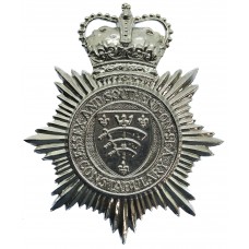 Essex and Southend-on-Sea Constabulary Helmet Plate - Queen's Cro