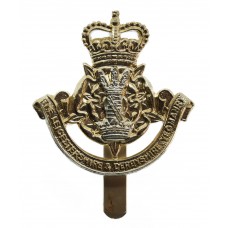 Leicestershire & Derbyshire Yeomanry Anodised (Staybrite) Cap Badge