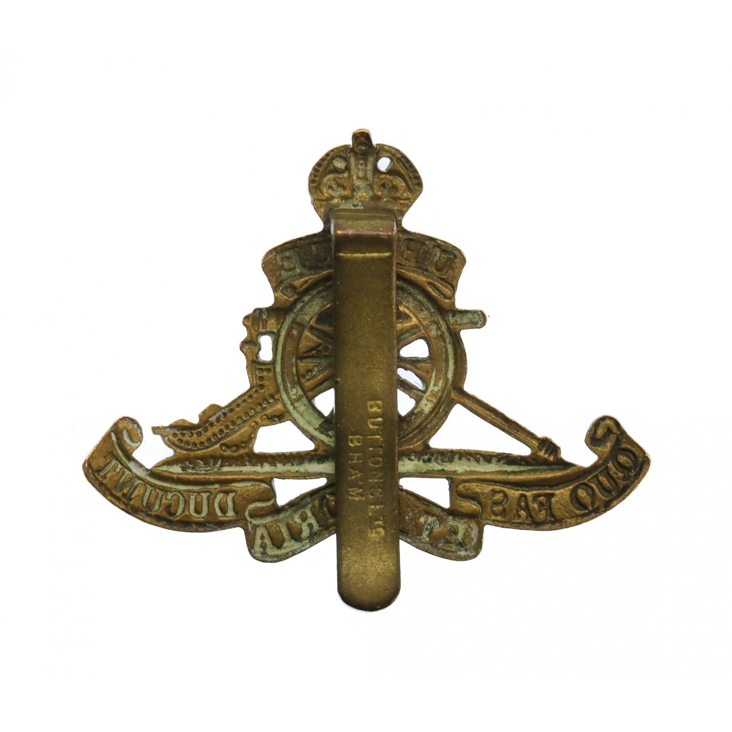 Royal Artillery Beret Badge - King's Crown