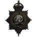 George VI Hertfordshire Constabulary Black Helmet Plate