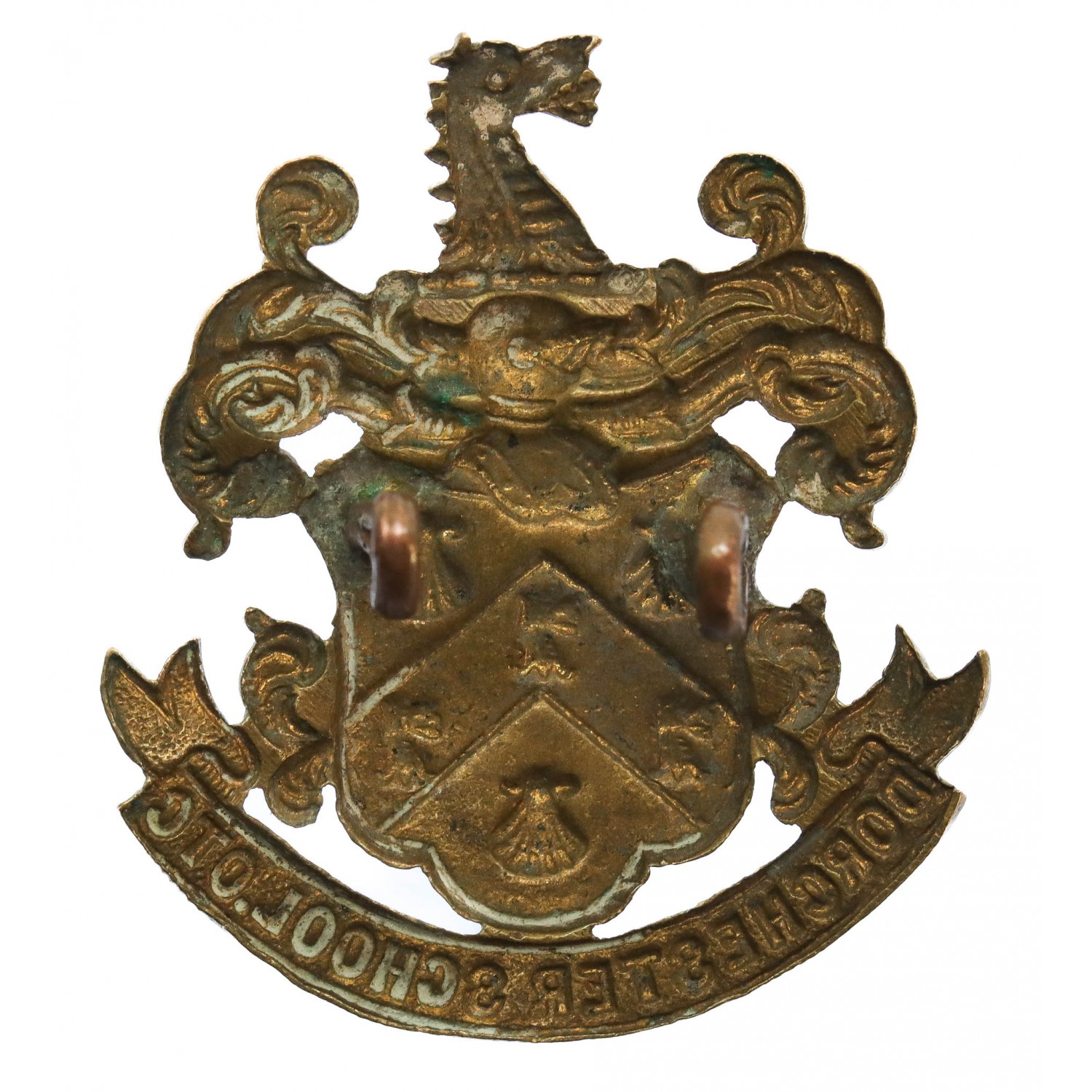 Dorchester School O.T.C. Cap Badge