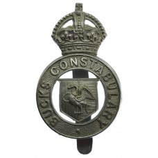 Buckinghamshire Constabulary Cap Badge - King's Crown