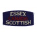 Canadian Essex Scottish (ESSEX/CANADA/SCOTTISH) Cloth Shoulder Title