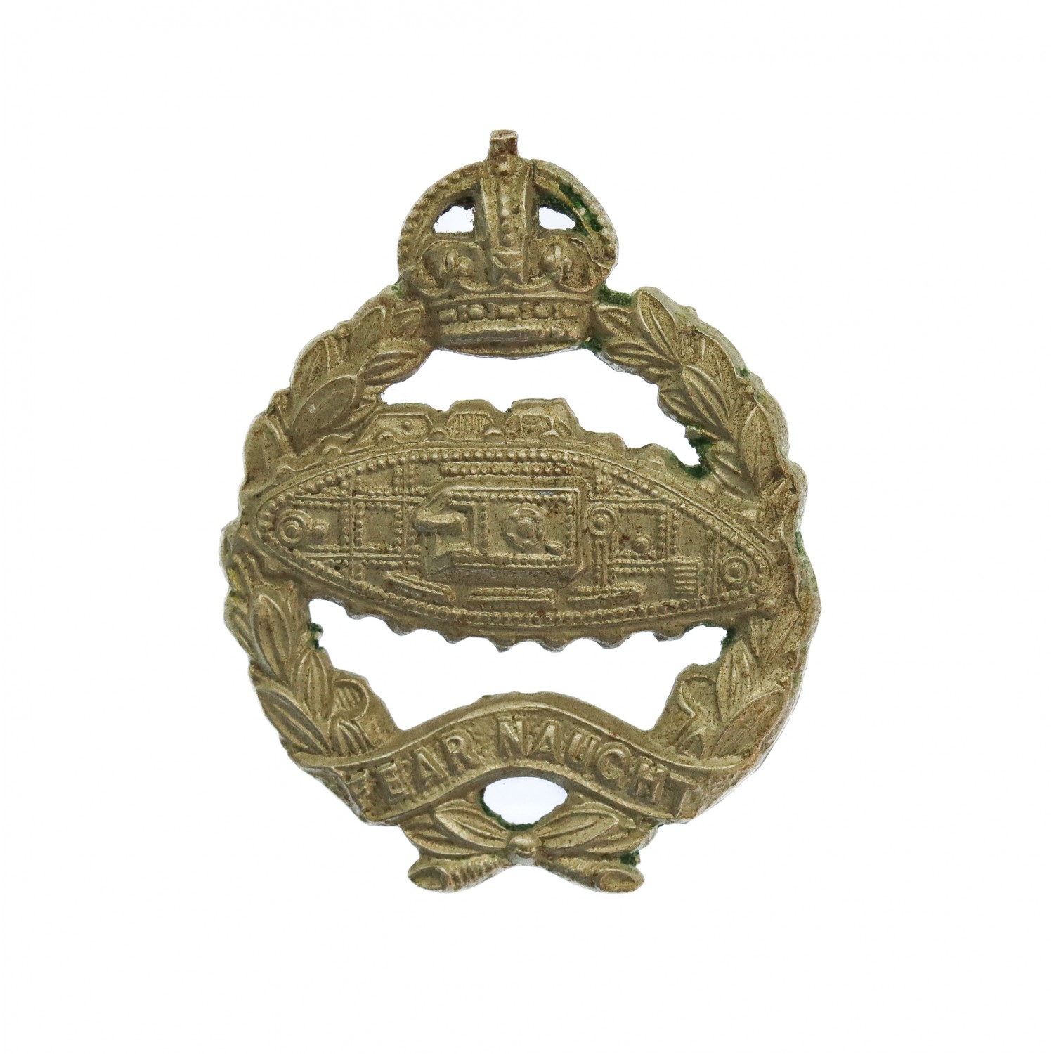 Royal Tank Regiment Collar Badge - King's Crown