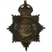 Hertfordshire Constabulary Numbered Helmet Plate - King's Crown