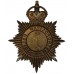 George V Metropolitan Police Night Helmet Plate