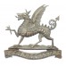 Brecknockshire Battalion, South Wales Borderers Officer's Silvered Cap Badge