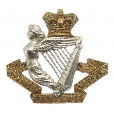 Victorian 8th King's Royal Irish Hussars Cap Badge