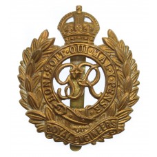 George VI Royal Engineers Cap Badge