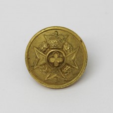Royal Army Chaplain's Department Gilt Button - Queen's Crown (Sma