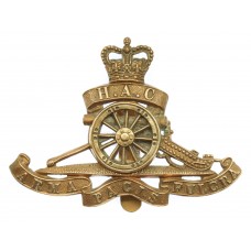 Honourable Artillery Company (H.A.C.) Cap Badge - Queen's Crown